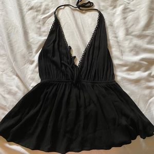 PacSun Black Halter Top